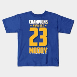 Warriorsss Basketball Champions 2023 Moody Edition Varsity T-Shirt Kids T-Shirt